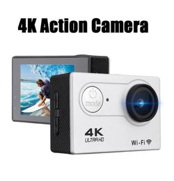 1080p Sports al aire libre 4K videocámaras Wifi Cámara HD Pantalla con control remoto Cámara impermeable DVR con caja de transporte78885766