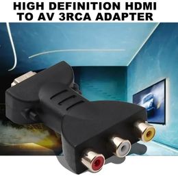 1080P RCA AV naar HDMI-compatibele composiet adapteromzetter Audio Video-kabel HDMI-compatibel voor AV met USB-kabel voor HD TV Box