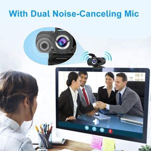 1080P Webcam Auto Focus Full HD Clip Web Caméra avec Micro Ménage Ordinateur Accessoires Vidéoconférence