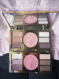 Oog- en wangpalet 6 oogschaduw + 1 Blush Hoogwaardige natuurlijke oogschaduw Pigmentatie Plus gezichtsblushpoeder Make-uppaletten Miracles of The Amazon Free Ship