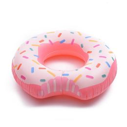 109 cm zoete dessert gigantisch zwembad drijft volwassen super grote gigantische donut opblaasbaar leven boeien zwemcirkel ring 240403