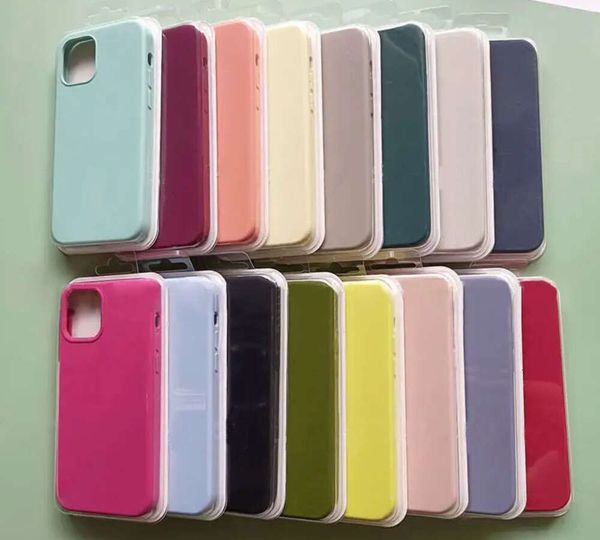 10A 2024 Nueva funda para teléfono de silicona líquida con micro fibra para iPhone 15 Pro Max Funda Contraportada de goma Antihuellas Antirrayas Con paquete al por menor