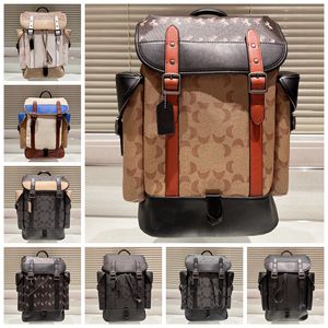 10A Backpack Designers Schoolbag Designer Designer Backpack Men Bookbags Fashion All-Match Genuine Leather Back Pack Schoolbags 230815