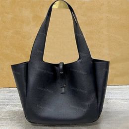 Bolso de bolsas 10a bolso de diseño bolso de cuero grano gran capacidad para mujeres bolsos de hombro de cuerpo negro
