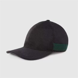 10A noir blanc toile rouge vert web casquette avec boîte sac à poussière mode femmes chapeau de soleil classique top qualité seau chapeau pour hommes 42688279z