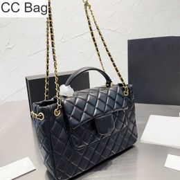 10A CC Bolso Bolsos de moda Bolsos de diseñador Mujeres de lujo Bolsos de hombro tipo bandolera de cuero genuino Bolsos grandes Monederos Monedero Bolso de la cámara Mensajero de compras Diario Tot