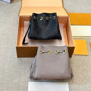 10A Sac de seau classique Sacs de créateurs Sacs à main simples pour femmes Mini sac en cuir de haute qualité à moitié sac de capacité de mode à la main avec emballage de boîte-cadeau original
