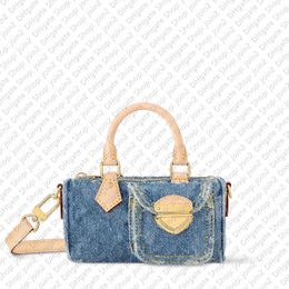 10a denim mini cross body top.M82950 Nano Speed / Designer Handtas Purse Hobo Satchel Clutch Evening Crossbody Emmer Tote Tote Shoulder Bag Pochette Accessoires