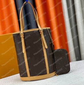 Bolso de diseñador 10A, bolsos de mano de cuero genuino, bolso tipo cubo, bolso para madre en jefe, bolso de hombro, bolso de mensajero de lujo, bolso de viaje de Boutique