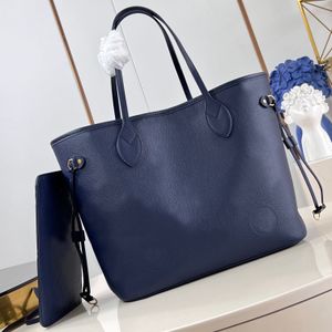 Sac de créateur 10A Luxury Blue Véritine Vérite du cuir 31cm High Imitation Tolle composite pour femmes