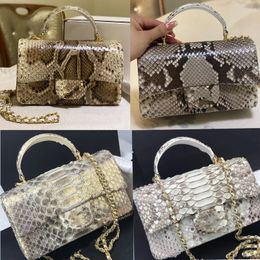 10A sac de créateur sac fourre-tout portefeuille sac à main sac à bandoulière luxe python 20cm épaule bandoulière sac à main classique mode rétro rabat sac réplique multicolore original