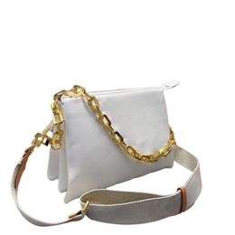 10A Designer Bags Crossbody tas Reliëf Coussin PM SIZE Keten portemonnee tote handtassen met zilveren of gouden hardware Reliëfpatroon