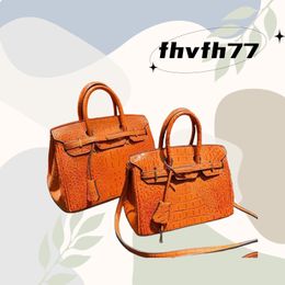 10a Designer handtas Echt lederen handtas Marmont-tas Gewoon krokodillenslot Cover Hard Dames Enkele binnenzak met ritssluiting Flip Pocket GM MM Oranje