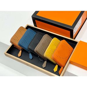 10a Designer Wallet Lederen Purse Men Men Dames Wallets Zipper Korte Kaarttas Luxe Portemuleert Mode Handtas Hoge versie Mini Bag
