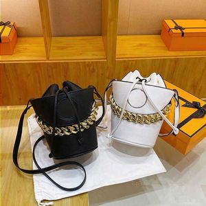 10a Fashion Bucket Chain Head Leisure Bag Beauty Dames One Korean Bag Bag Color Fashion Handheld Bag Chain Edition Schouder Cros Lfed