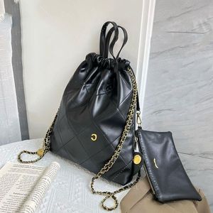 10A Capacité de mode Designer sac à dos bourse à bandoulière Femmes de sac d'or
