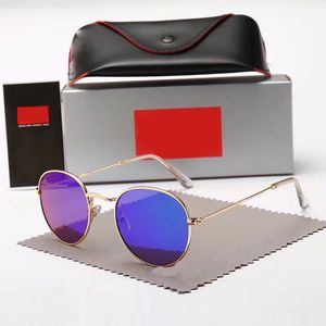 Diseñador de lujo de moda para hombre gafas de sol para mujeres hombres damas diseñadores Marca Aleación Metal Polaroid UV400 Gafas