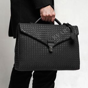 10A Fashion Men's Mencase Top Great Le cuir Designer ordinateur portable pour un sac à main de marque haut de gamme A4 Magazine A4 NOUVEAU