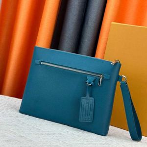 10a Fashion Men Woman Quality Tassen Travel Envelop Color Business Tote High Aerogram Clutch Handtasontwerpers Koppeling 30 cm iPad Wallet C Sjer