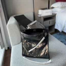 10A Fashion Niki Zipper Leather Sac Shopping Sacs à bandoulière Large Nubuck Chain Tote Magnétique Close interne Pocket Fashion Le SLDC