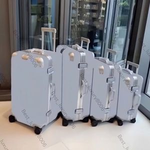 10A mode-trolley Designer bagage-instapkoffer Aluminium magnesiumlegering 30 inch reis- en vrijetijdsbagage met grote capaciteit