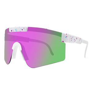 10A Moda Vibrante Ciclismo Diseñador Gafas para hombre Gafas de sol para mujeres Hombres Damas Diseñadores de medio marco Deportes Actividades al aire libre Bicicleta Gafas UV