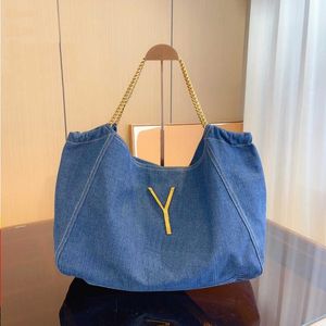 10A Fashion Vintage Hobo Sac à main sac denim Chian Tote Tote Cuir Underarm Luxurys Handbag High Captive Women Shopping Designer GDEQ