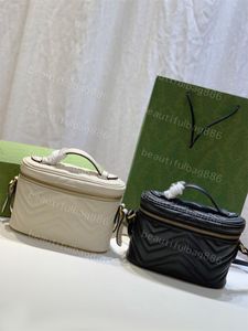 10A G Top Kwaliteit Designer Luxury Bags Matelasse Mini Top Handgreep Bag Dames 2way Boxed Storage Schoudertas