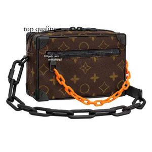 10a Sac à corps croisé en cuir authentique hommes femmes lvse mini sacs chaîne de messager sac de créateur sac de carrosserie à coffre doux sacs de carrosserie Sac de mode S 8631