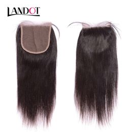 10A Grade 5x5 Top Lace Sluiting Braziliaanse Peruaanse Maleisische Indiase Cambodjaanse Body Wave Straight Virgin Menselijk Haar Zwitserse sluitingen Baby Haar