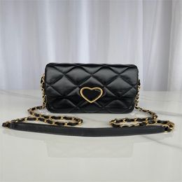 10a handtas hars love lock ontwerper tas kwaliteit kruislichaam 18cm14cm6 cm korrelige kalfsleer klep zak met bovenste handtas as3979 luxe ontwerper crossbody tassen met doos