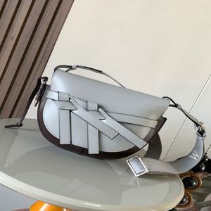 Vente chaude nouveau 10A top designer nouvelle lettre large sac à main de selle unique bandoulière en cuir enveloppé bord en cuir tissé portefeuille à bandoulière avec boîte envoyée à FedEx