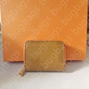 10A portefeuille de haute qualité sac à main portefeuille de créateur femmes de luxe pochette de carte petite et compacte avec motif à carreaux circulaire mini portefeuille avec sac à main de créateur