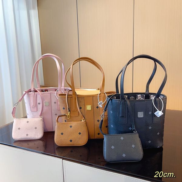 10A Mujeres de alta calidad Moda Bolsa de asas Diseñador de lujo Bolsa de hombro Bolsas de asas Monederos de color rosa Bolso cruzado Mini mujer Carteras Bolsos de lujo Bolsos de compras