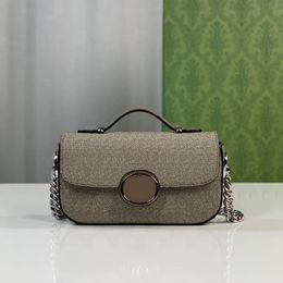10A Bolso de diseñador de la más alta calidad bolso de hombro Super Mini Bag Bag Hecho de lienzo o cuero genuino con mango de mano G094