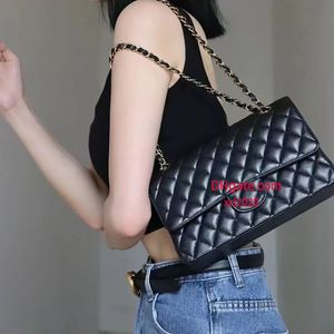 10A plus haute qualité produits de luxe sac à bandoulière sacs de créateurs 25cm femme caviar cuir sacs à bandoulière mode haut de gamme sacs à chaîne dame sac à main avec boîte