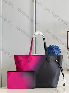 10a l Bag toplaag luxe ontwerpers gewatteerde tas Tas Dames Medium regenboog canvas boodschappentas tas schouder fuchsia tassen fahion clutch handtas totes snij