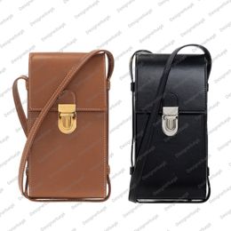 10A Ladies Fashion Casual Designe Luxur PHONE POUCH Crossbody Sac à bandoulière FOURRE-TOUT Sac à main Messenger Sacs de haute qualité Tout le matériel en acier