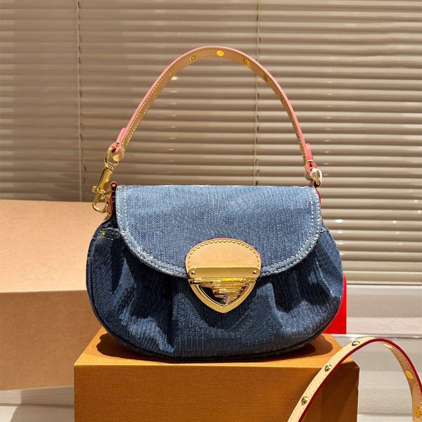 10A Luxe 2024 Nouveau sac en denim Sac à main vintage de haute qualité Sacs femme designer Sacs à main designer femmes luxes Épaules portefeuilles sacs à bandoulière Sacs DHgate