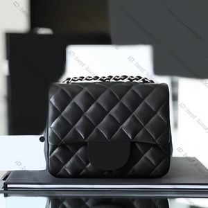 Bolso de marca de lujo 10A, bolso cruzado para mujer, bolso de hombro clásico a la moda, bolso de piel de oveja de Caviar de lujo, caja de regalo original