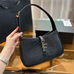 10A Luxe Cleo Handtas Tas Onderarm Tas Vrouwen Mannen Totes Crossbody Tas Schouder Tote Echt Leer Hobo Vagrant Tas Designer Tas Krokodil Patroon Portemonnee 2023 Hots