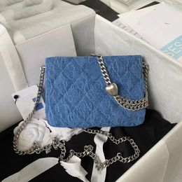 Sac de créateur de luxe 10A Classic Chain Flower Ladies Leather Handbag Hands Fashion Designer Sac d'achat Sac Shopping Sacl