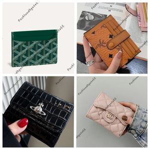 Mode Luxe designer tas Multi portemonnee Portemonnees Creditcardhouder Dames sleutel hermes' zakje Chanele heren Vintage sleutel portemonnees Lederen man paspoorthouders goyard