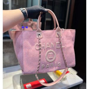 10a Luxury Fashion Canvas Sacs Tote Bage Handbags Sac à main Tendy Pearl Tops Quality Letter