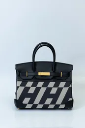 10a luxe handtas merkontwerp 40 cm handgevoelde waxlijn grote grote capaciteit handtas nieuwe cross-body tas