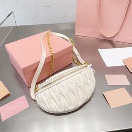 10a de qualité de luxe Hobo en cuir sac de créateur blanc classique sac à bandoulière de mode Femme Dhgate portefeuille bolso de diseno