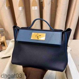 10a luxe tote-ontwerper Bag Classic Handtas 2424 Nobel en elegant met senior originele Togo Leather 18K Plating Hardware Semi-Handmade Professional Production