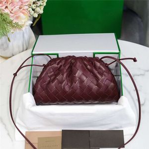 10a luxe geweven tassen Echt lederen etui Portemonnees Case Mini riem Schouderhandtassen Crossbody ontwerpers Weave tas Topkwaliteit tassen