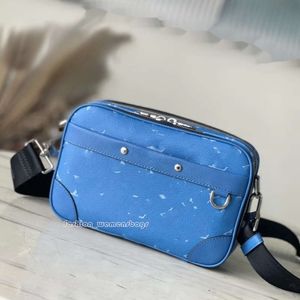 10a Men Dames Tassen Designer Bag Blue Messenger Materialen 31016 Topniveau Leer Zwart Grid Woman Bag Retiro Crossbody Mini Top Kwaliteit