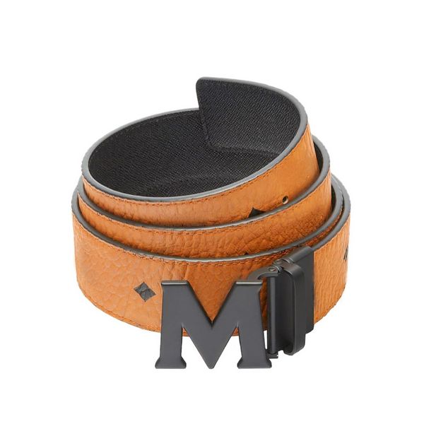 10a pour hommes Designer Largeur 3,4 cm Man Woman Metallic Buckle Vintage rouge brun authentique Beltes en cuir en gros marque Classic Reversible Ladon ceinture
